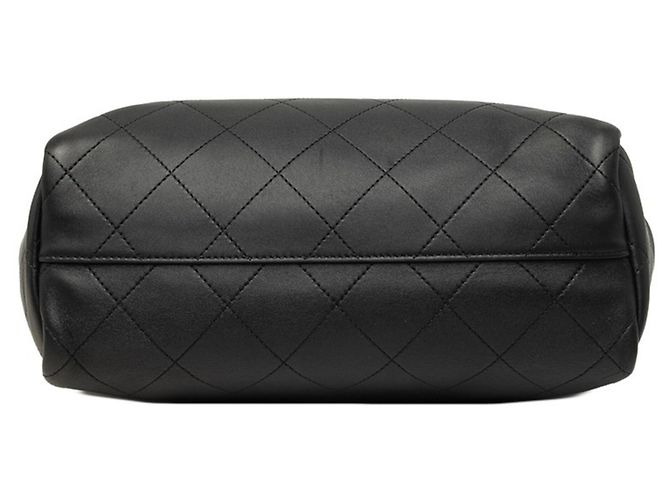 Chanel Coco Mark Wild Stitch Tote Bag Schwarz - Ansicht 3