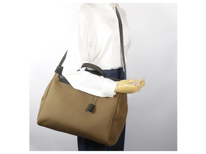 Hermès Sac à main Hermes Herbag Zip MM Noir - vue 18