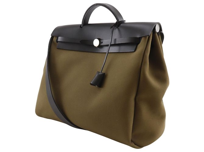 Hermès Sac à main Hermes Herbag Zip MM Noir - vue 2