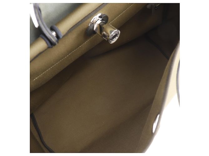 Hermès Sac à main Hermes Herbag Zip MM Noir - vue 6