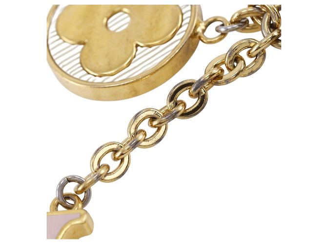 Louis Vuitton Portecle Spring Street Keychain Bag Charm Golden Monogram - view 5