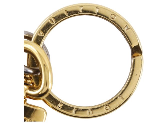 Louis Vuitton Portecle Spring Street Keychain Bag Charm Golden Monogram - view 8