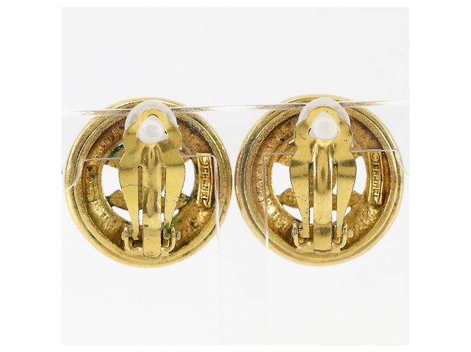 Orecchini a clip Chanel Vintage Coco Mark - vista 3