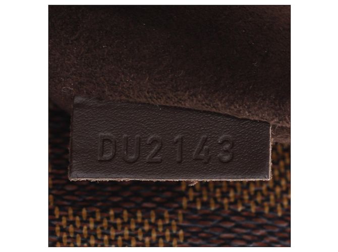 Bolso Tote Louis Vuitton Marley Bourne PM Castaño Damier ebene - vista 16