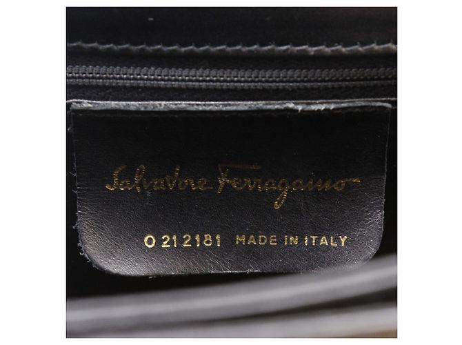 Borsa Salvatore Ferragamo Gancini Nero - vista 16