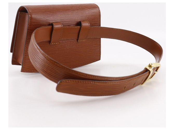 Louis Vuitton Pochette Ceinture Tilsit Waist Bag Marrone - vista 3