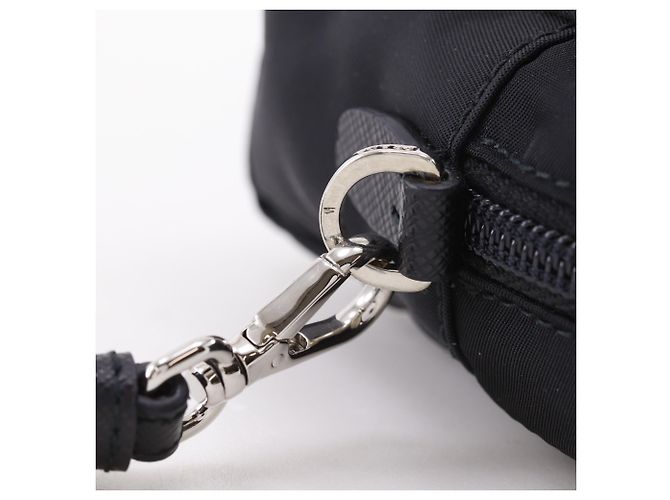 Bolso de nylon Prada 1NE021 Negro - vista 10