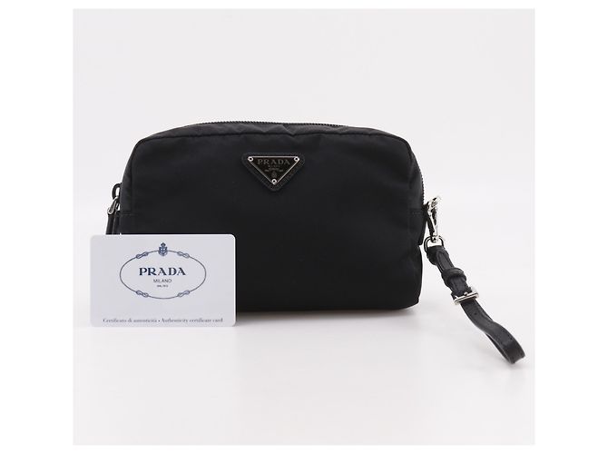 Bolso de nylon Prada 1NE021 Negro - vista 13