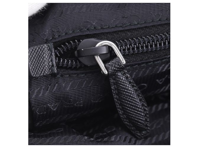 Bolso de nylon Prada 1NE021 Negro - vista 7