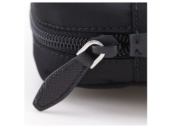 Bolso de nylon Prada 1NE021 Negro - vista 8