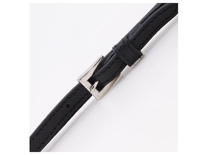 Bolso de nylon Prada 1NE021 Negro - vista 9