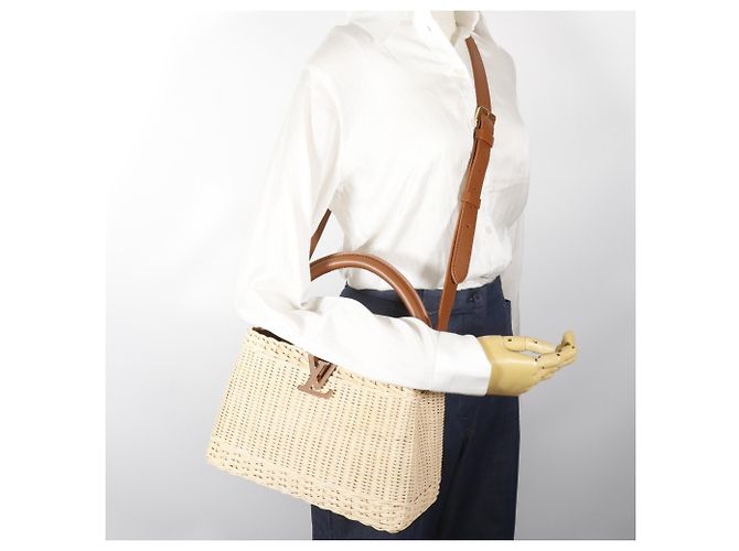 Louis Vuitton Capucines BB Handtasche M11617 Braun - Ansicht 17