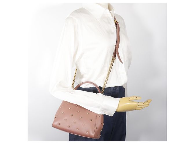 Borsa Fendi Peekaboo XS Rosa - vista 19