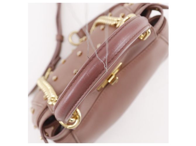 Borsa Fendi Peekaboo XS Rosa - vista 5