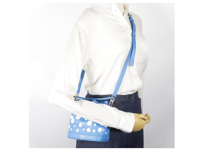 Louis Vuitton Nano Noe Schultertasche Blau - Ansicht 15