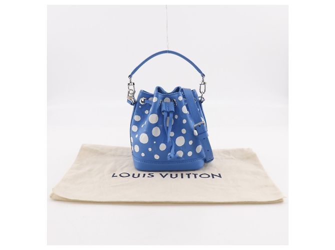 Louis Vuitton Nano Noe Schultertasche Blau - Ansicht 16