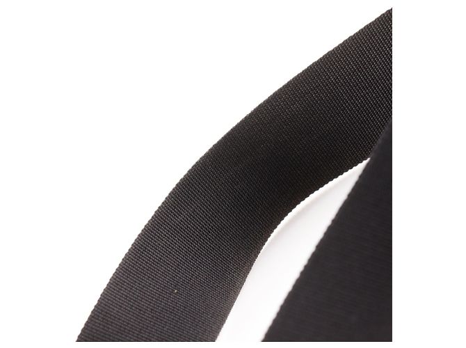 Borsa a tracolla Chanel in tela di nylon nera Nero - vista 13