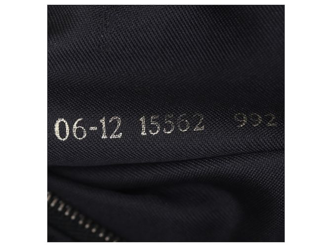 Fendi Logo Plate Tote Bag Schwarz - Ansicht 11