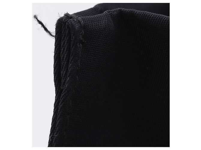 Fendi Logo Plate Tote Bag Schwarz - Ansicht 8