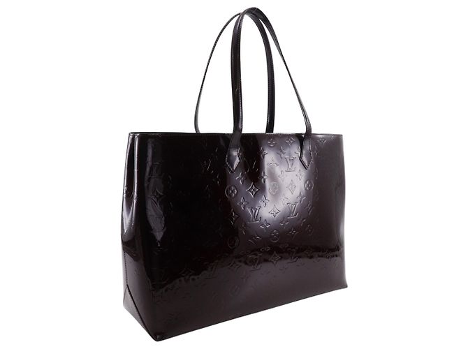 Louis Vuitton Wilscher GM Tote Bag Rot Bordeaux - Ansicht 3
