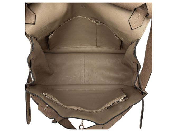 Hermès Bolsa de Ombro Hermes Jypsiere 34 Bege - vista 4