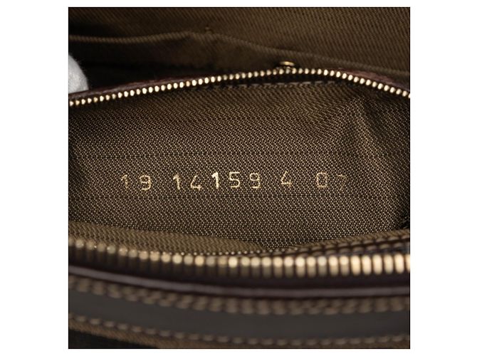Fendi Zucca Handtasche braun Leder und Canvas - Ansicht 6