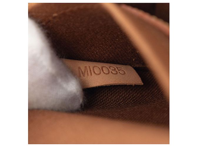 Louis Vuitton Monogram Pochette Marelle Gürteltasche Braun - Ansicht 7