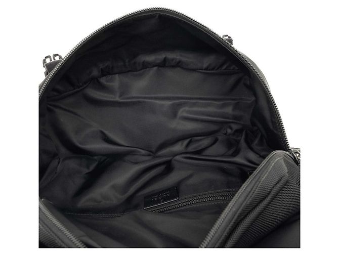 Borsa a tracolla Gucci Sherry Line in canvas nero - vista 4