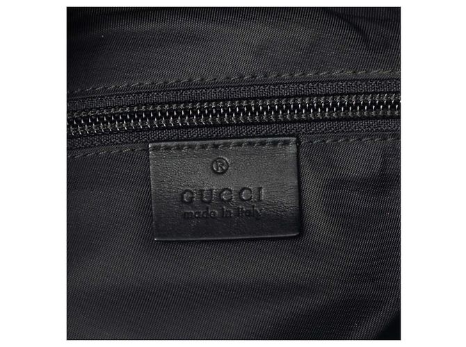 Borsa a tracolla Gucci Sherry Line in canvas nero - vista 5