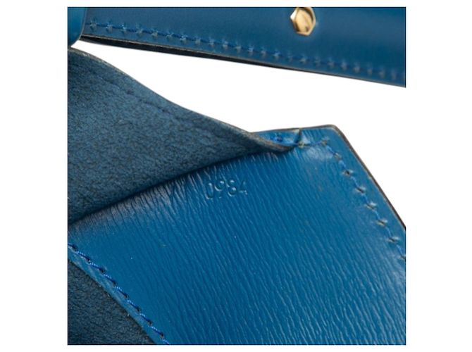 Louis Vuitton Epi Cluny Schultertasche Blau - Ansicht 5