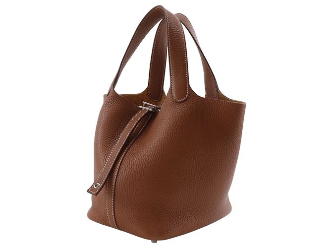 Hermès Sac à main Hermes Picotin Lock 18 PM Marron - vue 2