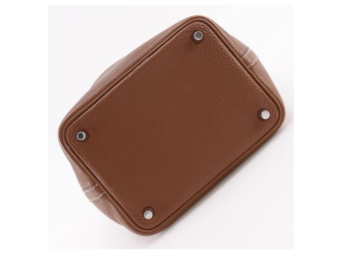 Hermès Sac à main Hermes Picotin Lock 18 PM Marron - vue 7
