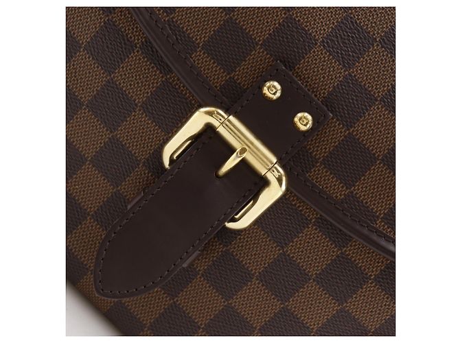 Louis Vuitton Highbury Schultertasche Braun Damier ebene - Ansicht 13