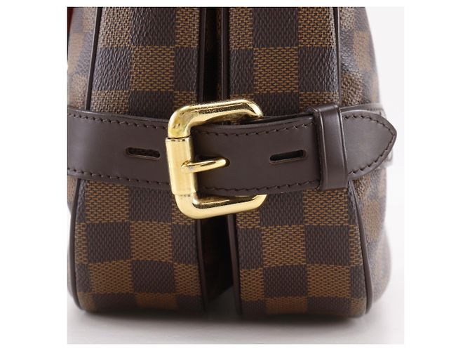 Louis Vuitton Highbury Schultertasche Braun Damier ebene - Ansicht 14
