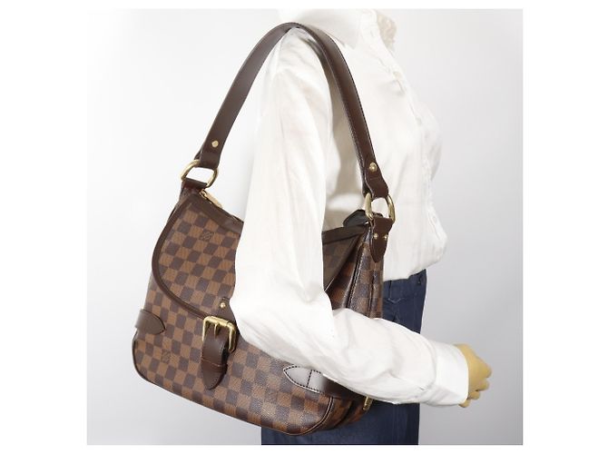 Louis Vuitton Highbury Schultertasche Braun Damier ebene - Ansicht 19