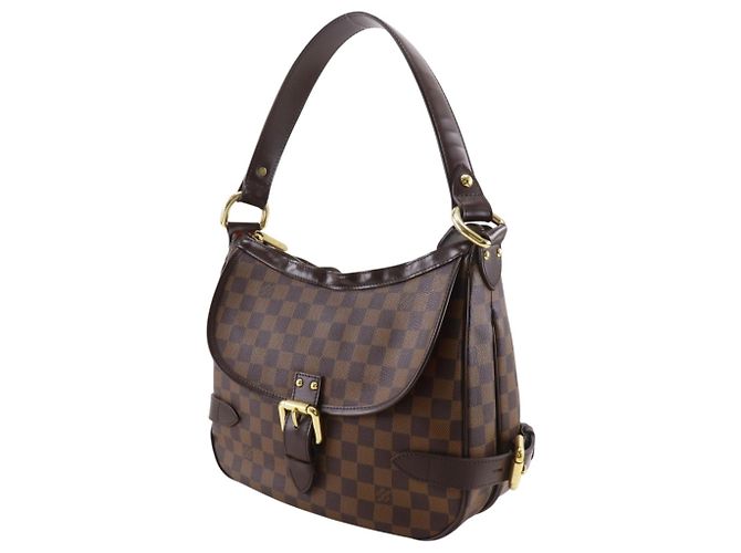 Louis Vuitton Highbury Schultertasche Braun Damier ebene - Ansicht 2