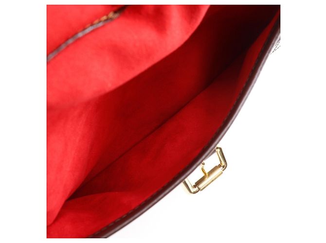 Louis Vuitton Highbury Schultertasche Braun Damier ebene - Ansicht 8