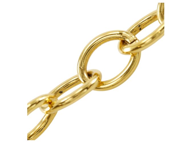Collar Chanel Coco Mark chapado en oro Dorado - vista 12