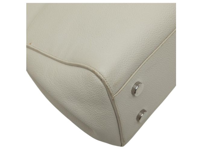 Autre Marque Borsa Saint Laurent Cabas Rive Gauche Grigio - vista 7