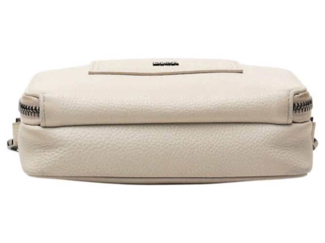 Borsa a tracolla Christian Dior in pelle avorio Crudo - vista 3