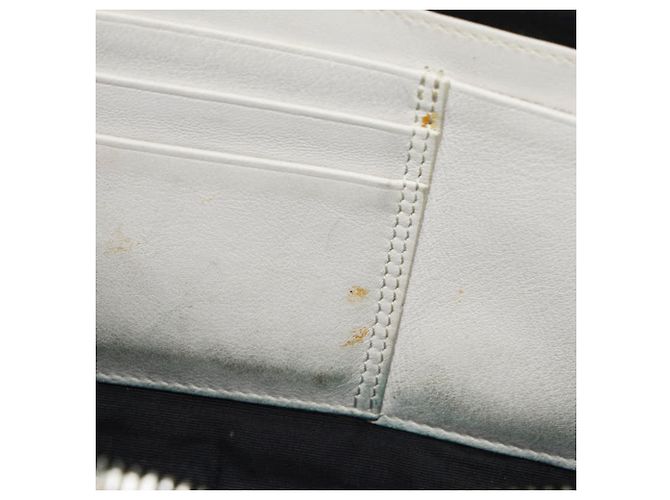 Borsa a tracolla Christian Dior in pelle avorio Crudo - vista 9