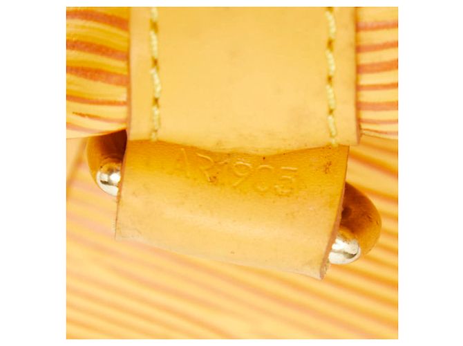 Borsa Louis Vuitton Epi Noe a tracolla Giallo - vista 11