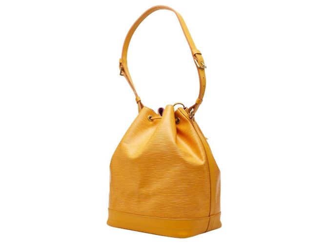 Borsa Louis Vuitton Epi Noe a tracolla Giallo - vista 2