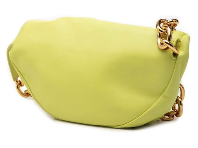 Borsa a tracolla Chain Pouch Bottega Veneta Giallo - vista 2
