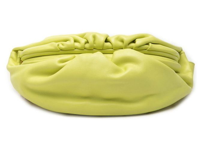 Borsa a tracolla Chain Pouch Bottega Veneta Giallo - vista 3