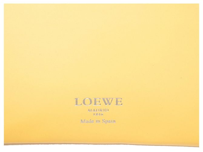Loewe Anagram Tote Bag Lila Gelb - Ansicht 5