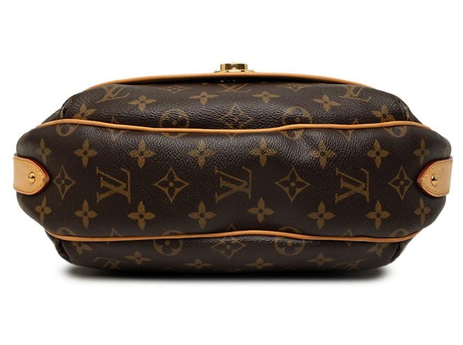 Bolsa de Ombro Louis Vuitton Monogram Tulum PM Marrom - vista 3