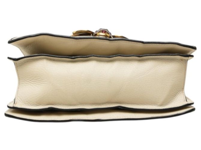 Borsa Gucci GG Supreme Queen Margaret Rosso Beige Verde - vista 3