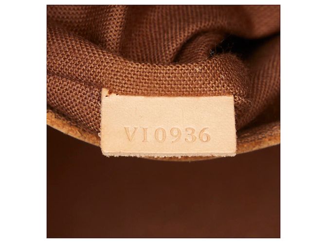 Louis Vuitton Monogram Alma Handtasche Braun - Ansicht 11