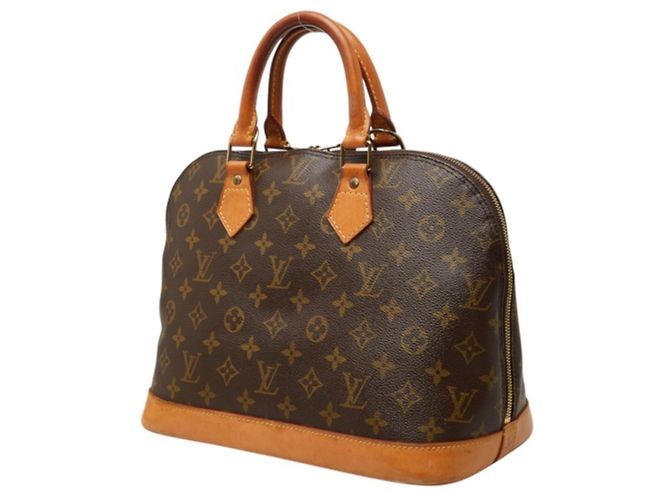 Louis Vuitton Monogram Alma Handtasche Braun - Ansicht 2